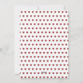 Valentijnsdag Aangepaste tekst voor foto-inkeping  Feestdagenkaart (Achterkant)