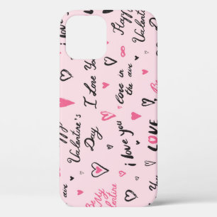 Valentijnsdag: Achtergrond 'Ik hou van je'. Case-Mate iPhone Case