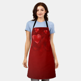 Valentijnsdag Achtergrond Schort