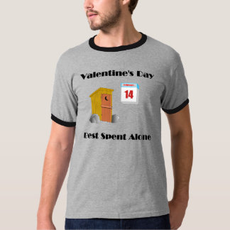 Valentijnsdag alleen t-shirt