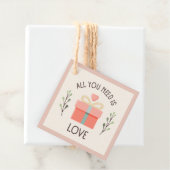 Valentijnsdag - Alles wat je nodig hebt is liefde Bedankjes Labels (In situ)