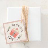 Valentijnsdag - Alles wat je nodig hebt is liefde Bedankjes Labels (In situ)
