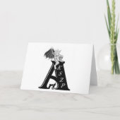 Valentijnsdag - Angel Eros op LOVE Feestdagen Kaart (Achterkant)