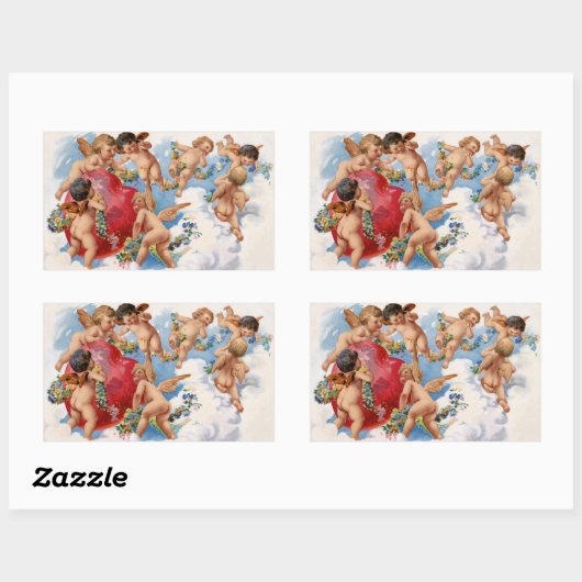  Valentijnsdag Angel Stickers (Vel)