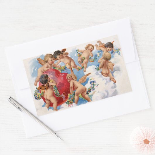  Valentijnsdag Angel Stickers (Envelop)