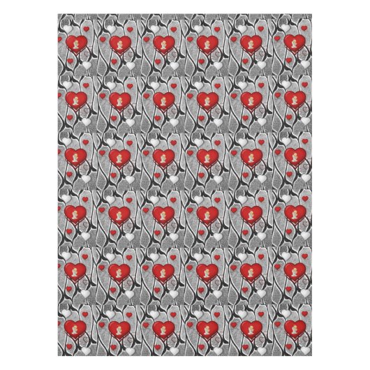 Valentijnsdag Angel Tafelkleed (Voorkant)