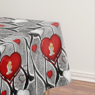 Valentijnsdag Angel Tafelkleed