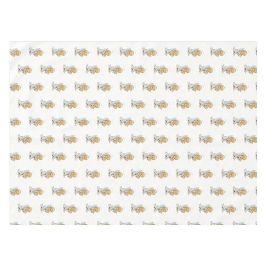 Valentijnsdag Angel Tafelkleed (Voorkant (Horizontaal))