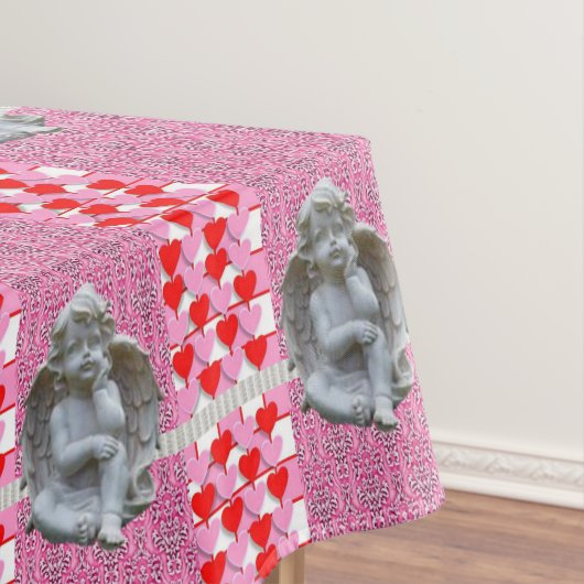 Valentijnsdag Angel Tafelkleed (Voorbeeld)