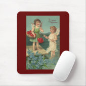  Valentijnsdag, Angels Gevist voor harten Muismat (Met muis)