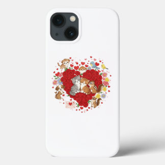 Valentijnsdag Animal Love Case-Mate iPhone Case