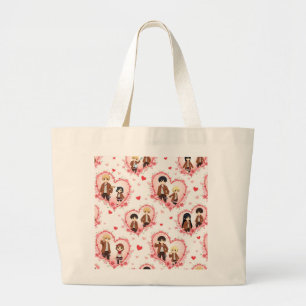 VALENTIJNSDAG ANIME CANVAS TAS