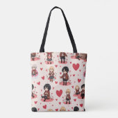 VALENTIJNSDAG ANIME CANVAS TAS (Achterkant)