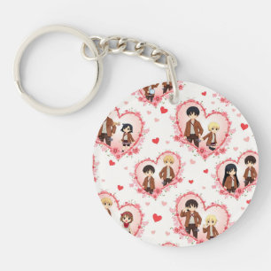 VALENTIJNSDAG ANIME SLEUTELHANGER