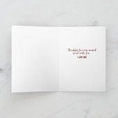 Valentijnsdag-anniversarykoppelkaart Kaart (Binnen)