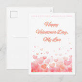 Valentijnsdag ansichtkaart feestdagenkaart (Voorkant / Achterkant)