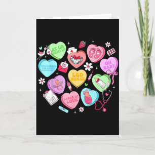 Valentijnsdag Arbeids- en Verpleegkundige Hart Mei Kaart