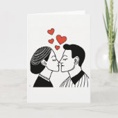 Valentijnsdag Art Kaart (Voorkant)