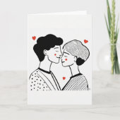 Valentijnsdag Art Kaart (Voorkant)