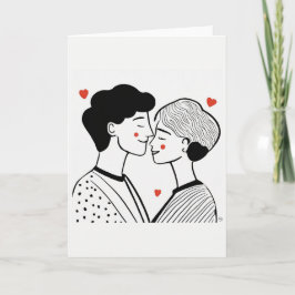 Valentijnsdag Art Kaart