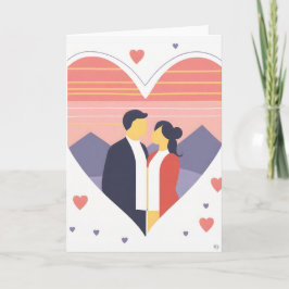 Valentijnsdag Art Kaart