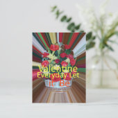 Valentijnsdag Art Print Feestdagenkaart (Staand voorkant)