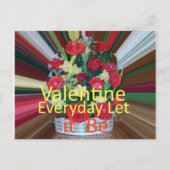 Valentijnsdag Art Print Feestdagenkaart (Voorkant)