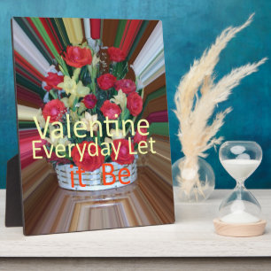 Valentijnsdag Art Print Fotoplaat