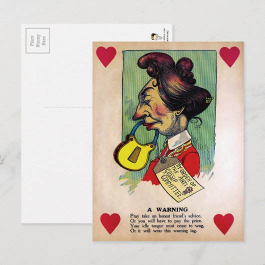  Valentijnsdag azijn Briefkaart (Voorkant / Achterkant)