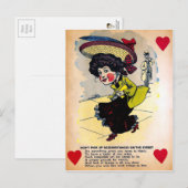 Valentijnsdag azijn Briefkaart (Voorkant / Achterkant)