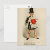 Valentijnsdag azijn Briefkaart (Voorkant / Achterkant)