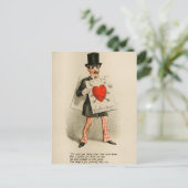 Valentijnsdag azijn Briefkaart (Staand voorkant)