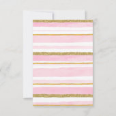 Valentijnsdag Baby Love Shower Kaart (Achterkant)