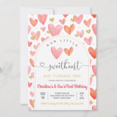 Valentijnsdag Baby shower Kaart (Voorkant)