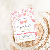 Valentijnsdag Baby shower Kaart