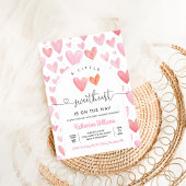 Valentijnsdag Baby shower Kaart