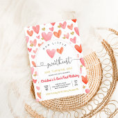 Valentijnsdag Baby shower Kaart