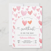 Valentijnsdag Baby shower Kaart (Voorkant)