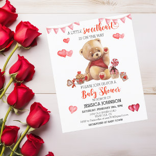 Valentijnsdag Baby shower Teddy Bear Budget