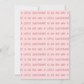 Valentijnsdag baby shower uitnodiging envelop hart (Achterkant)