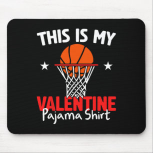 Valentijnsdag Basketbal Jongens Dit Is Mijn Valent Muismat