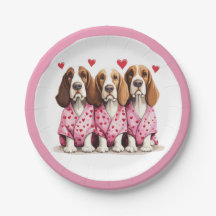 Valentijnsdag Basset Hound Honden