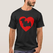 Valentijnsdag BBT Red Heart T-shirt (Voorkant)