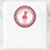 Valentijnsdag "Be Mine" Cupcake Stickers (Tas)