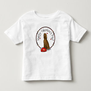 Valentijnsdag Be Mine Irish Setter (red 1) Cute Kinder Shirts