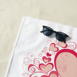 Valentijnsdag Beach Towel Strandlaken