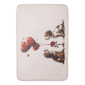 Valentijnsdag Beagle Dogs Badmat (Voorkant Verticaal)