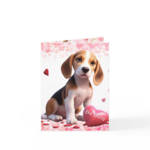 Valentijnsdag Beagle Wees mijn valentijn