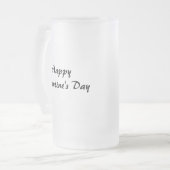 Valentijnsdag Beauful Hearts en Arrow Matglas Bierpul (Voorkant links)