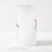 Valentijnsdag Beauful Hearts en Arrow Matglas Bierpul (Center)